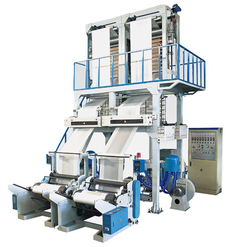 SJ65/75 Series Double Die Head PE Film Blowing Machine