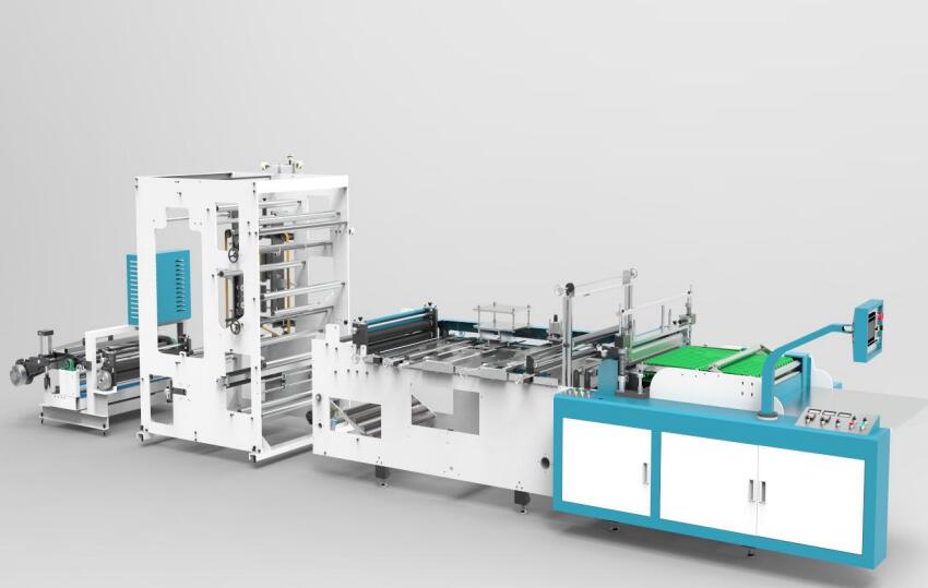 ZK-800C Automatic Vertical type PE Zipper Bag Making Machine