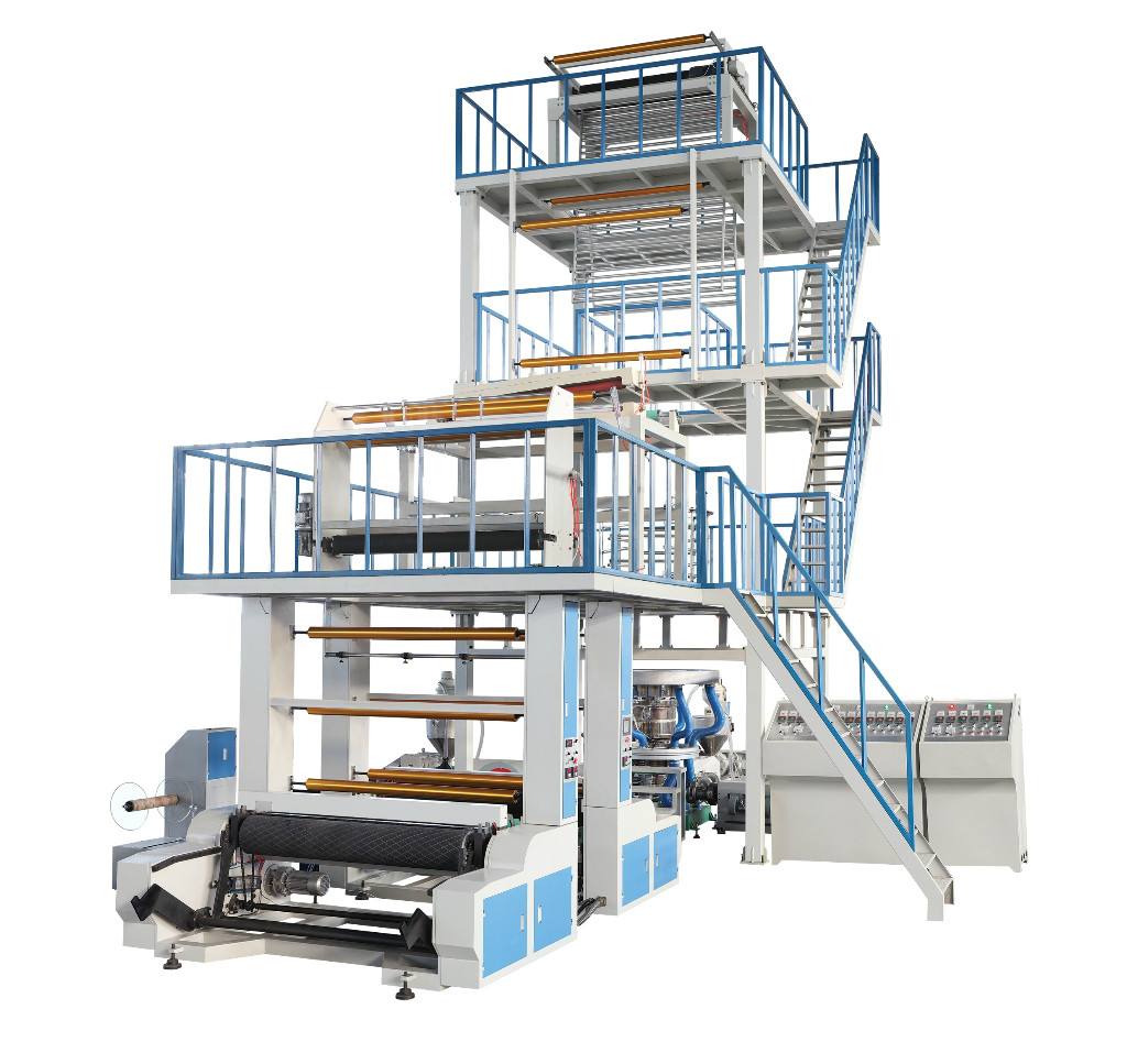 3SJ-G Series Three Layers Co-extrusion PE Film Blowing Machine