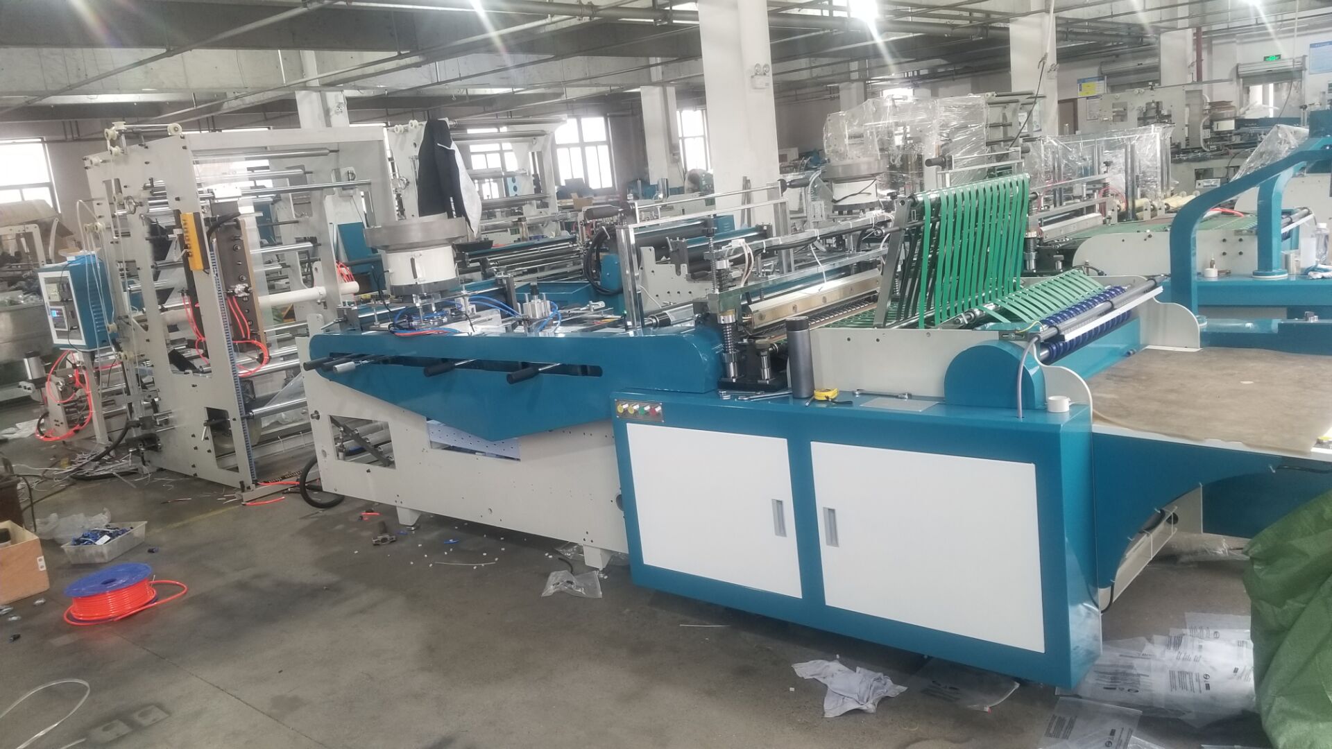 ZK-800C Automatic Vertical type PE Zipper Bag Making Machine