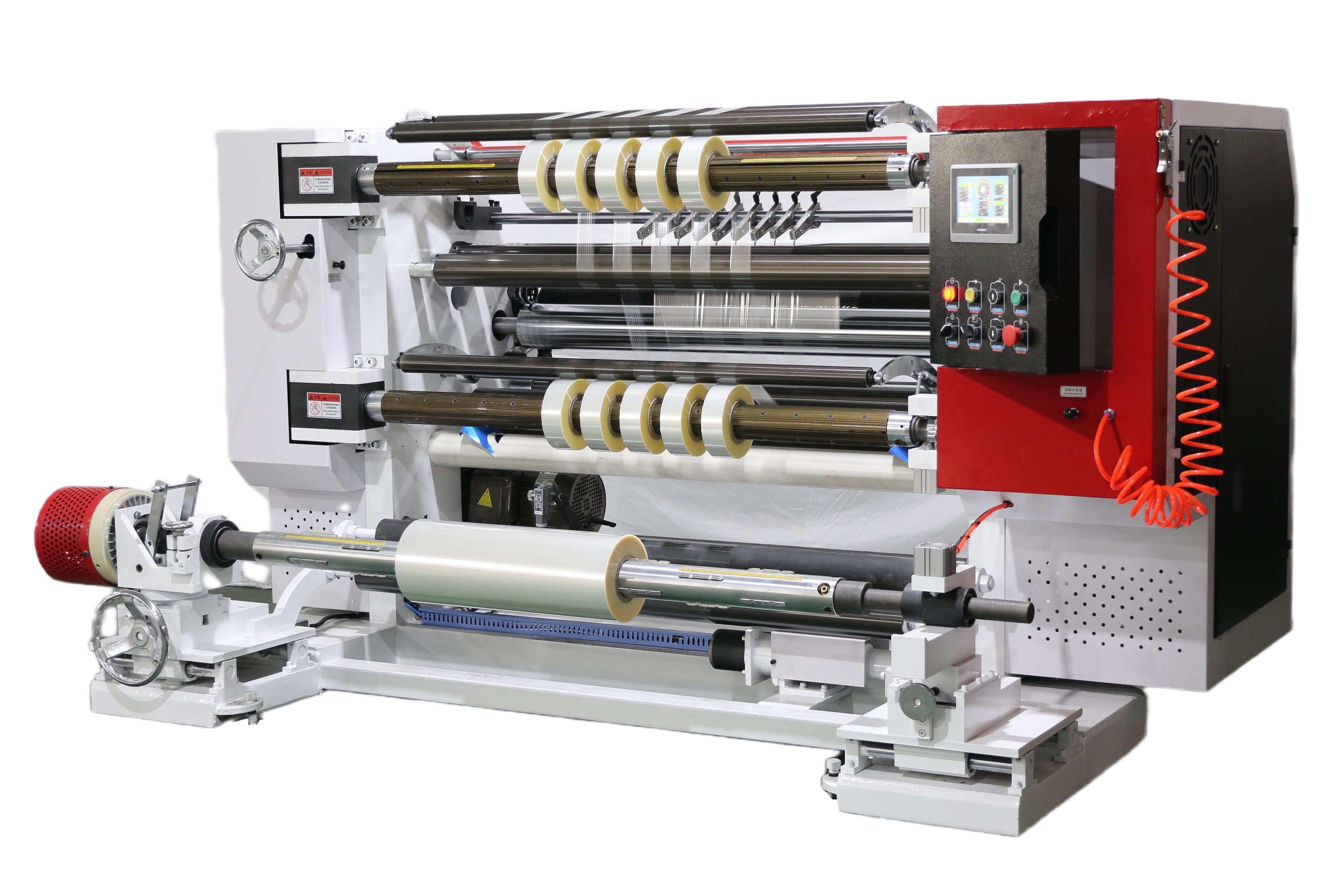 LFQ-1100/1300/1600 Computer Vertical Type Slitting and Rewinder Machine